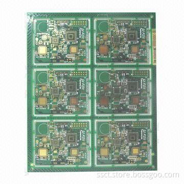 2 + 6 + 2 HDI/High-density Multiple-layered PCB with ENIG Surface Finish